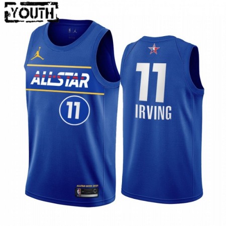 Maillot Basket Brooklyn Nets Kyrie Irving 11 2021 All-Star Jordan Brand Bleu Swingman - Enfant